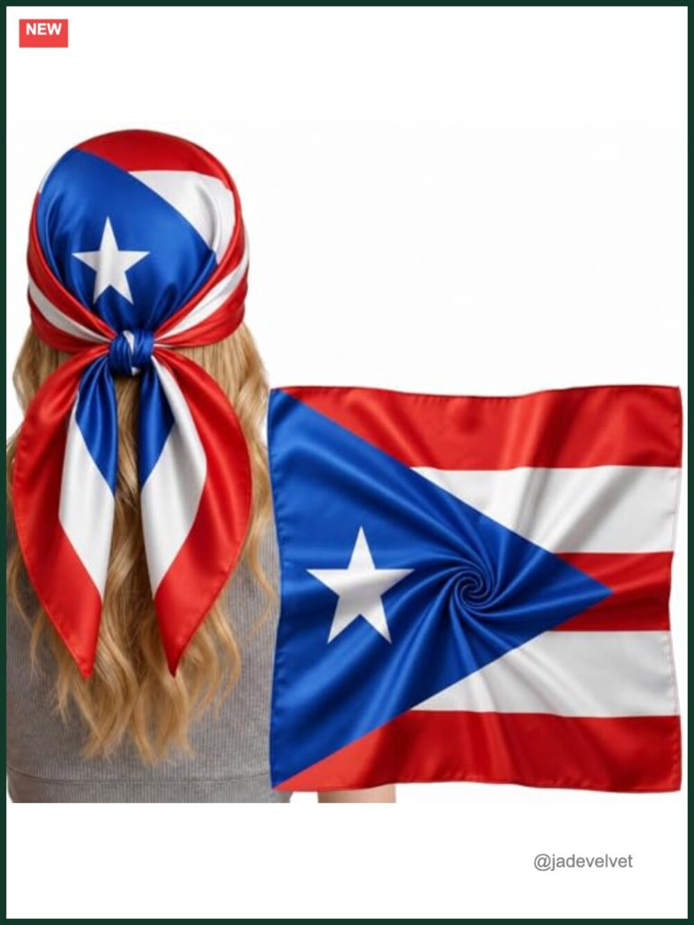 Silk-Like Large Square Head Scarf for Women, Hair Wrap, Neck Bandana, 27.5 x